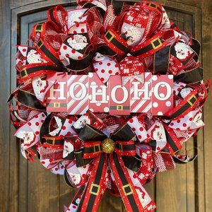 Christmas Wreath, Santa Wreath